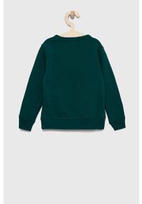 GAP bluza dziecięca kolor zielony wzorzysta. Okazja: na co dzień. Kolor: zielony. Materiał: poliester, dzianina. Styl: casual #2