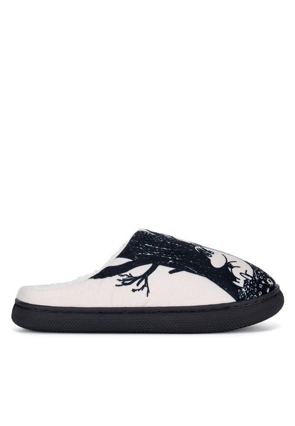 Moomin Kapcie AW24-233MMN Beżowy. Kolor: beżowy. Materiał: materiał