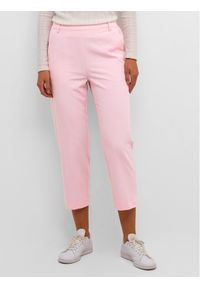 Kaffe Spodnie materiałowe Sakura 10506127 Różowy Relaxed Fit. Kolor: różowy. Materiał: syntetyk