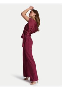 Swing Kombinezon 3AD00400 Bordowy Relaxed Fit. Kolor: czerwony. Materiał: syntetyk