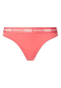 Puma Komplet 2 par stringów 907850 Koralowy. Kolor: pomarańczowy. Materiał: bawełna #6