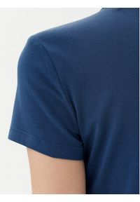 Guess T-Shirt W4BI26 J1314 Granatowy Slim Fit. Kolor: niebieski. Materiał: bawełna #5