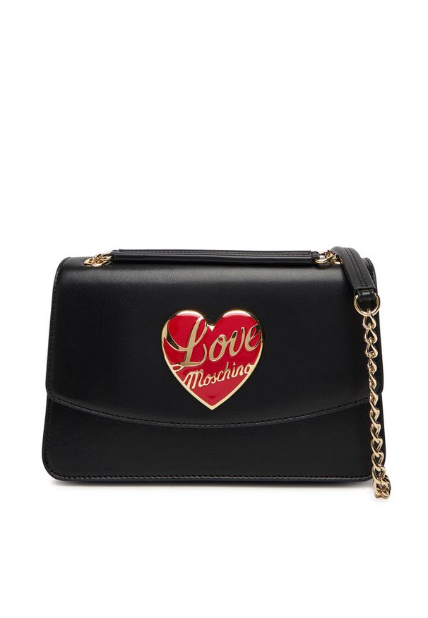 Love Moschino - Torebka LOVE MOSCHINO. Kolor: czarny