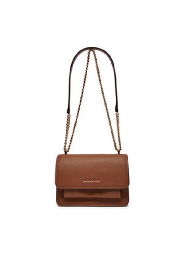 MICHAEL Michael Kors Torebka Claire 32T4GC7C1T Brązowy. Kolor: brązowy. Materiał: skórzane