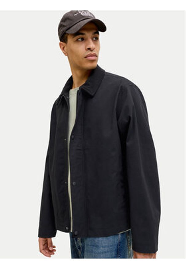 Jack & Jones Kurtka przejściowa Graham 12288889 Czarny Regular Fit. Kolor: czarny. Materiał: bawełna