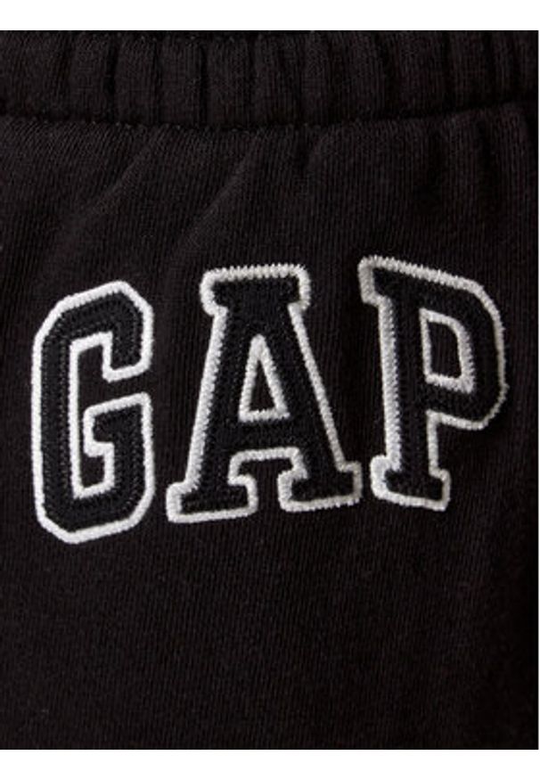 GAP - Gap Szorty sportowe 870535-03 Czarny Regular Fit. Kolor: czarny. Materiał: bawełna