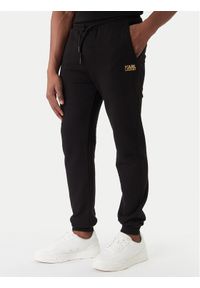 Karl Lagerfeld - KARL LAGERFELD Spodnie dresowe 705782 561917 Czarny Regular Fit. Kolor: czarny. Materiał: bawełna #1