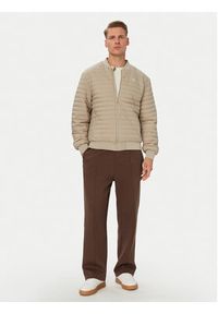 Guess Kurtka bomber Z6YL08 W3514 Beżowy Regular Fit. Kolor: beżowy. Materiał: syntetyk #3