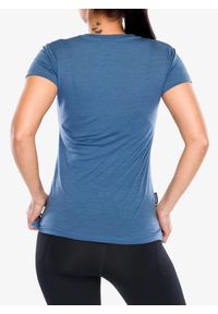 SENSOR - Koszulka merino damska Sensor Merino Air Hills SS Tee. Kolor: niebieski