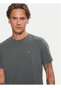Napapijri T-Shirt Salis NP0A4H8D Zielony Regular Fit. Kolor: zielony. Materiał: bawełna #5