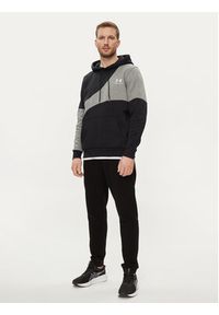 Under Armour Bluza techniczna Ua Essential Flc Blocked Hd 1383070-001 Czarny Loose Fit. Kolor: czarny. Materiał: bawełna