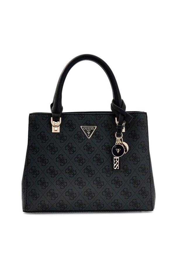 Guess Torebka 179054 Czarny. Kolor: szary. Materiał: skórzane