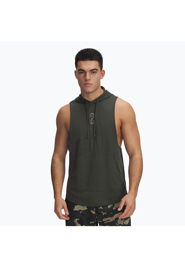 Bluza męska Under Armour Project Rock Snake SL. Kolor: zielony