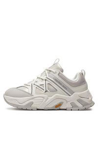 Calvin Klein Jeans Sneakersy Chunky Run Vibram Lace Refl Wn YW0YW01062 Biały. Kolor: biały. Materiał: materiał. Sport: bieganie
