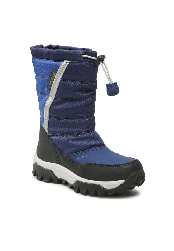 Śniegowce Geox J Himalaya B.B Abx A J26FRA 0FU50 C4226 S Navy/Royal. Kolor: niebieski. Materiał: materiał