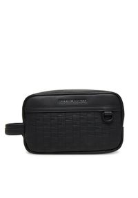 TOMMY HILFIGER - Tommy Hilfiger Kosmetyczka Th Modern Washbag AM0AM13947 Czarny. Kolor: czarny. Materiał: skóra #1