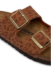 Birkenstock Klapki Arizona 1031926 Brązowy. Kolor: brązowy. Materiał: skóra #6