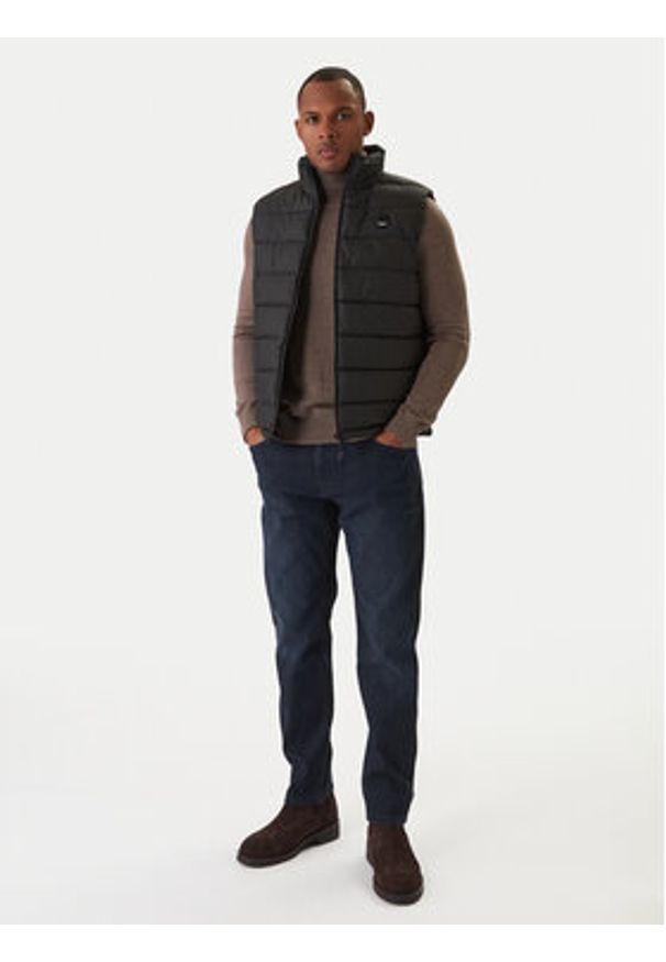 Jack & Jones Kamizelka Point 12287600 Czarny Regular Fit. Kolor: czarny. Materiał: syntetyk