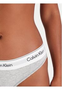 Calvin Klein Underwear Stringi LV00QF8518 Szary. Kolor: szary. Materiał: bawełna #6