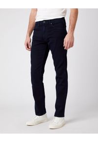 Wrangler - WRANGLER GREENSBORO MĘSKIE SPODNIE JEANSOWE BLACK BACK W15QQC77D 112127042