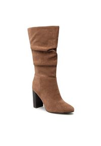 Jenny Fairy Kozaki LS5840-02 Brązowy. Kolor: brązowy. Materiał: materiał #3