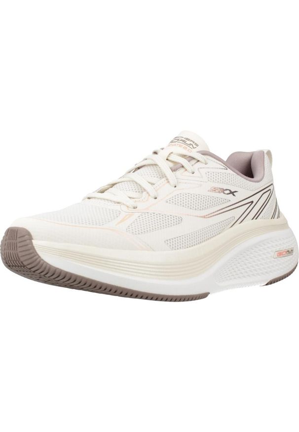 skechers - Buty SKECHERS GO RUN ELEVATE 2.0 Beżowy. Kolor: beżowy. Materiał: tkanina. Sport: bieganie