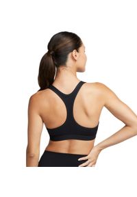 Nike - Biustonosz Sportowy Damski / Damski Swoosh Light Support. Kolor: czarny