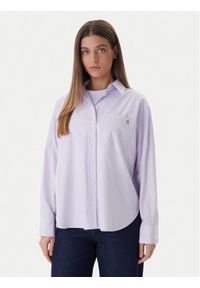 Calvin Klein Jeans Koszula LV047F147G Różowy Relaxed Fit. Kolor: różowy. Materiał: bawełna #1