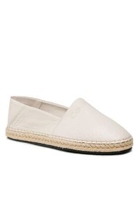 Calvin Klein Espadryle Mono HW0HW01456 Écru. Materiał: skóra #4
