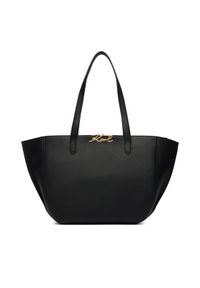 Karl Lagerfeld - KARL LAGERFELD Torebka B3W30019 Czarny. Kolor: czarny. Materiał: skórzane #1