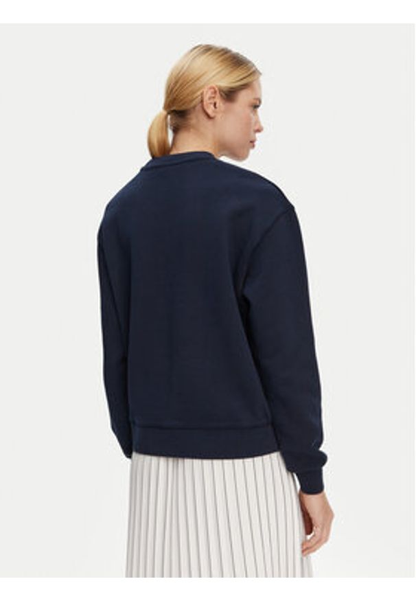 TOMMY HILFIGER - Tommy Hilfiger Bluza WW0WW45980 Granatowy Regular Fit. Kolor: niebieski. Materiał: bawełna