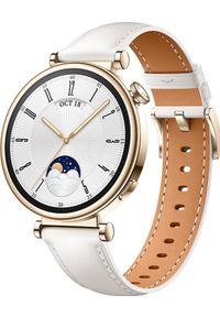 HUAWEI - Smartwatch Huawei Watch GT4 Classic 41mm Biały (001879700000). Rodzaj zegarka: smartwatch. Kolor: biały #1