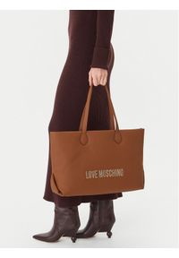 Love Moschino - LOVE MOSCHINO Torebka JC4395PP0NKD020A Brązowy. Kolor: brązowy. Materiał: skórzane #1
