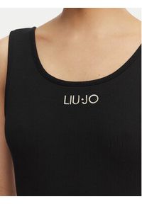 Liu Jo Beachwear Sukienka codzienna VA6129 J4822 Czarny Regular Fit. Okazja: na co dzień. Kolor: czarny. Materiał: bawełna. Typ sukienki: proste. Styl: casual #2