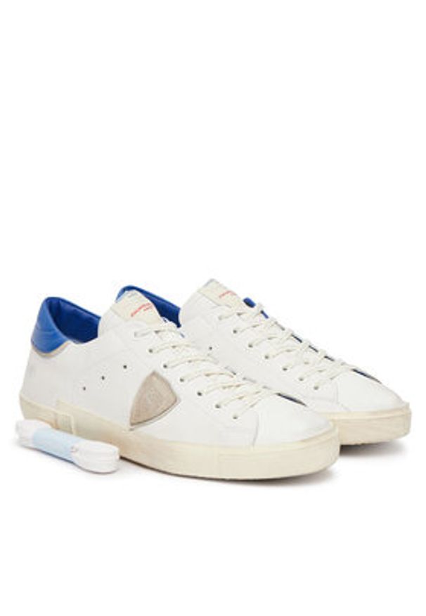 Philippe Model Sneakersy Prsx Low A013646 PRLU FG02 Biały. Kolor: biały. Materiał: skóra