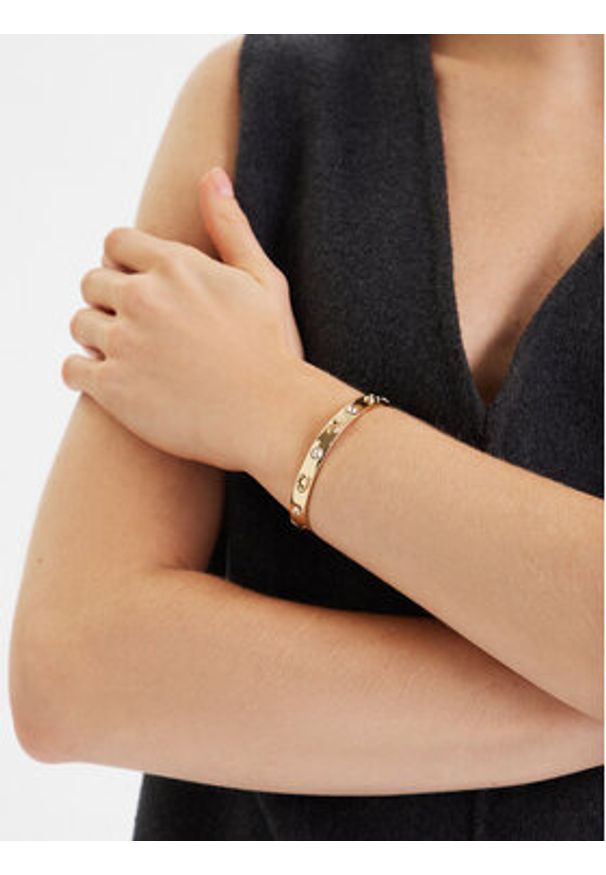 Coach Bransoletka 37455892 Złoty. Materiał: metalowe. Kolor: złoty