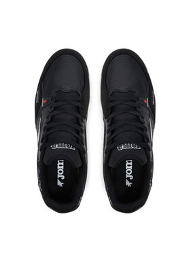 Joma Buty do piłki nożnej Fs Reactive 2501 FSS2501IN Czarny. Kolor: czarny. Materiał: skóra