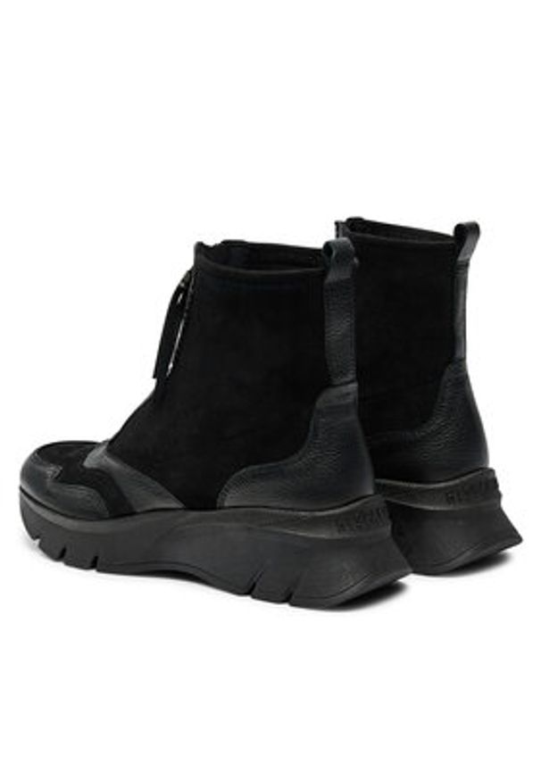 Hispanitas Botki Cervo-I24 HI243628 Czarny. Kolor: czarny. Materiał: skóra