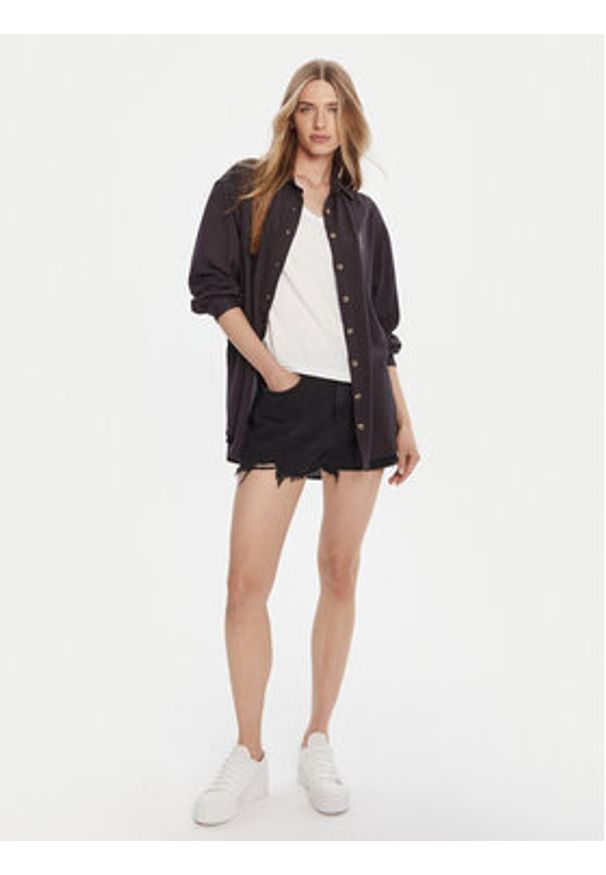 Billabong Koszula Beach Side EBJWT00118 Szary Relaxed Fit. Kolor: szary. Materiał: wiskoza