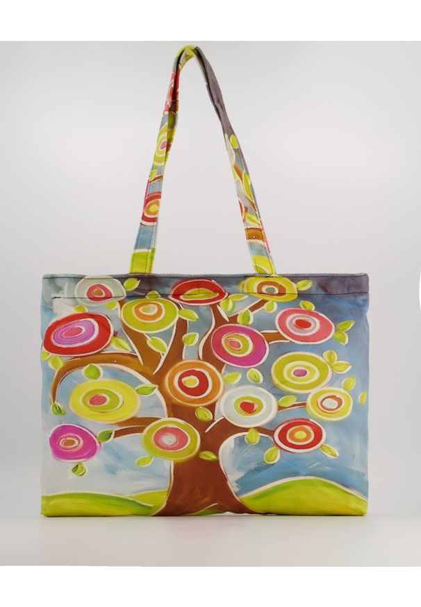 Unisono - MATERIAŁOWA TORBA DRZEWO 135-1832-1 MULTI