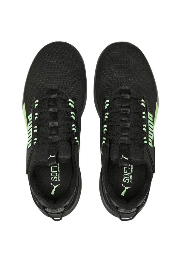 Puma - Buty do biegania męskie PUMA Retaliate 2. Kolor: wielokolorowy, czarny, zielony. Materiał: guma, materiał, tkanina, syntetyk