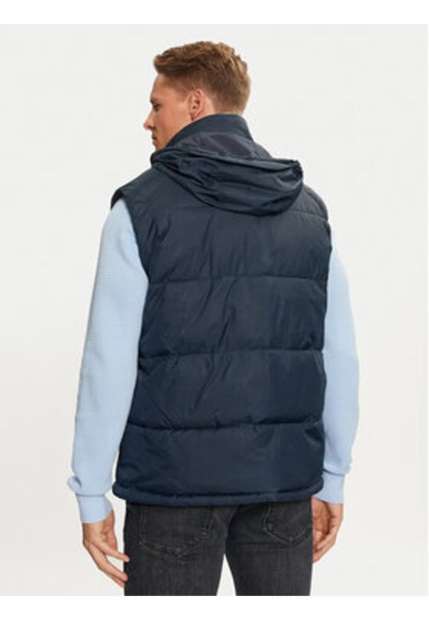 Tommy Jeans Bezrękawnik DM0DM19632 Granatowy Regular Fit. Kolor: niebieski. Materiał: syntetyk. Długość rękawa: bez rękawów