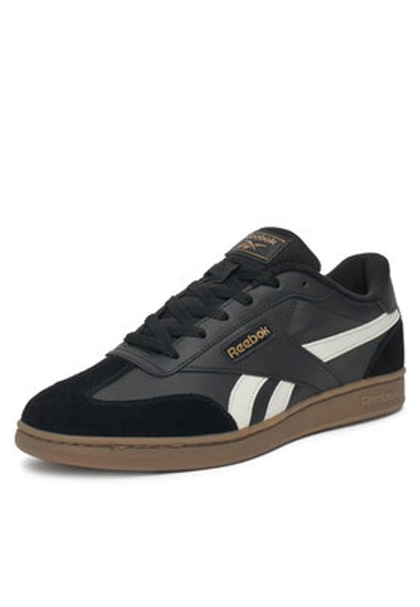 Reebok Sneakersy FORTE LOUNGER AR30252MBCY Czarny. Kolor: czarny. Materiał: syntetyk, materiał