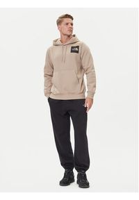 The North Face Bluza Fine NF0A89EU Beżowy Regular Fit. Kolor: beżowy. Materiał: syntetyk, bawełna #5