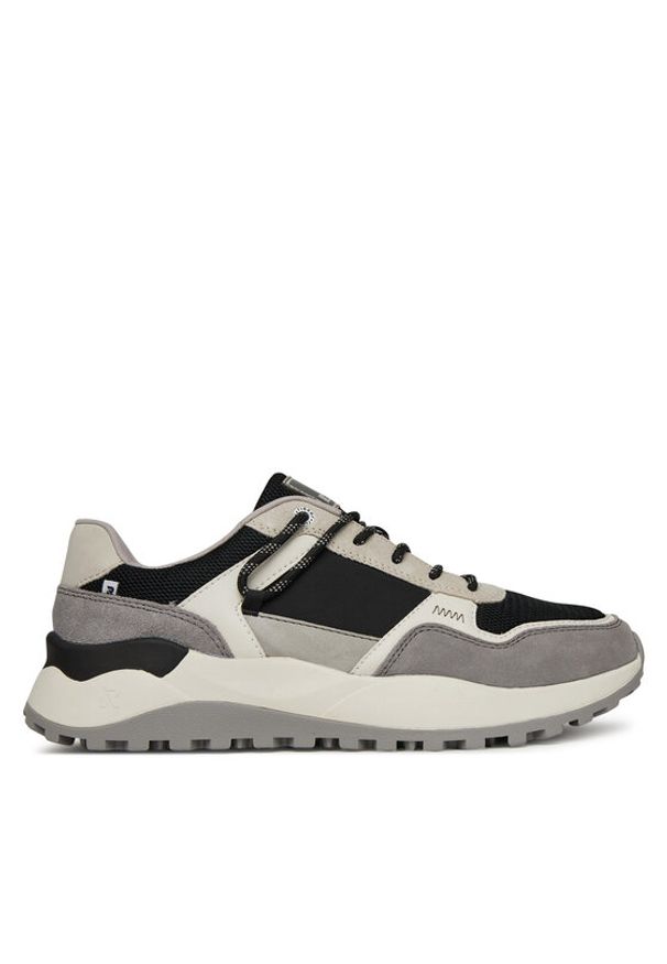 Rieker Revolution Lifestyle Sneakersy U1300-00 Szary. Kolor: szary. Materiał: zamsz, skóra