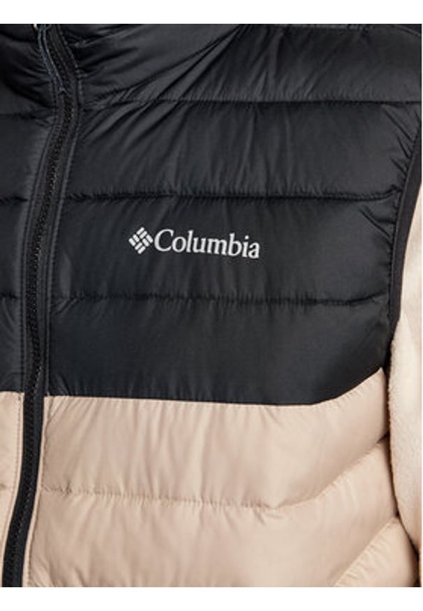 columbia - Columbia Kamizelka Powder Lite 1748031 Beżowy Regular Fit. Kolor: beżowy. Materiał: syntetyk