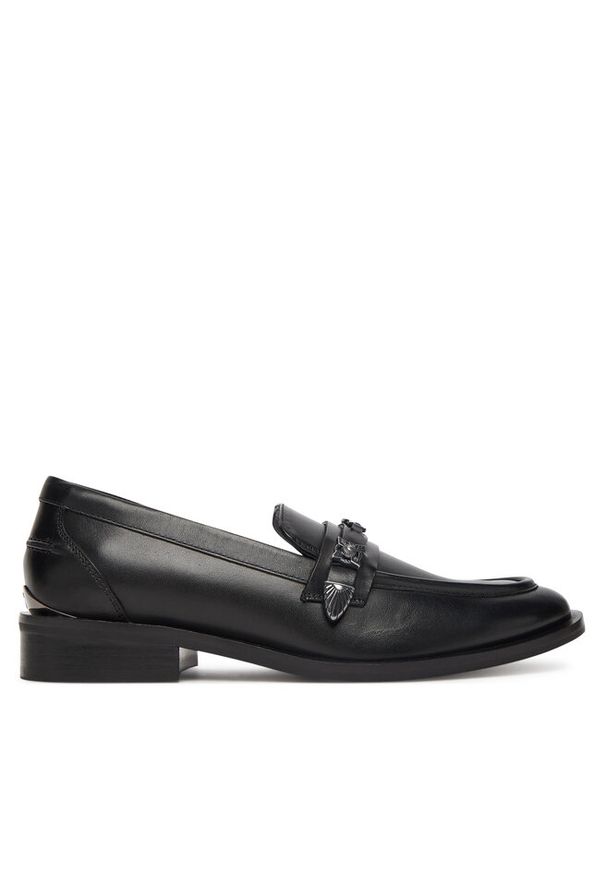 Loafersy Bronx. Kolor: czarny