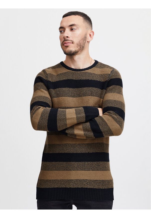 Blend Sweter 20715861 Kolorowy Regular Fit. Materiał: bawełna. Wzór: kolorowy