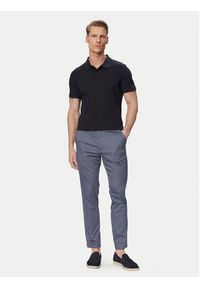 BOSS Spodnie materiałowe P-Kaiton1 50553841 Niebieski Slim Fit. Kolor: niebieski. Materiał: bawełna #5