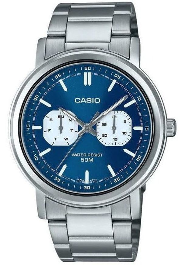 Casio - ZEGAREK MĘSKI CASIO MTP-E335D-2E1 (zd274b) + BOX